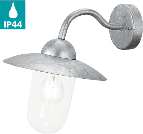 Eglo Milton Wandlamp - E27 - Zink