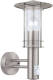 Eglo Buiten-wandlamp/1 Sensor Rvs/helder Lisio