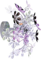 BES LED Led Wandlamp - Wandverlichting - Trion Flowy - E14 Fitting - Rond - Glans Chroom - Aluminium