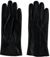Sarlini leren handschoenen zwart