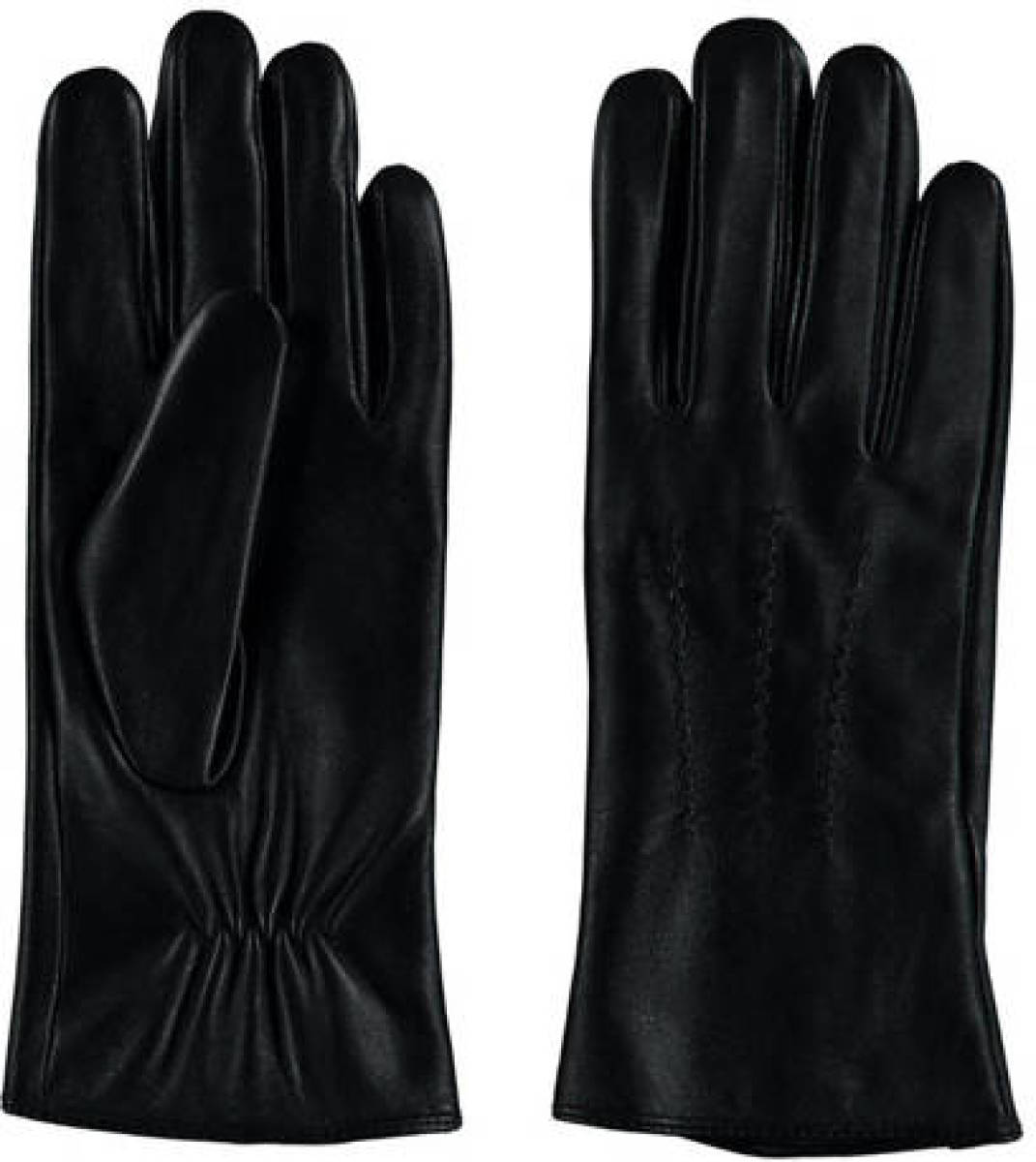 Sarlini leren handschoenen zwart