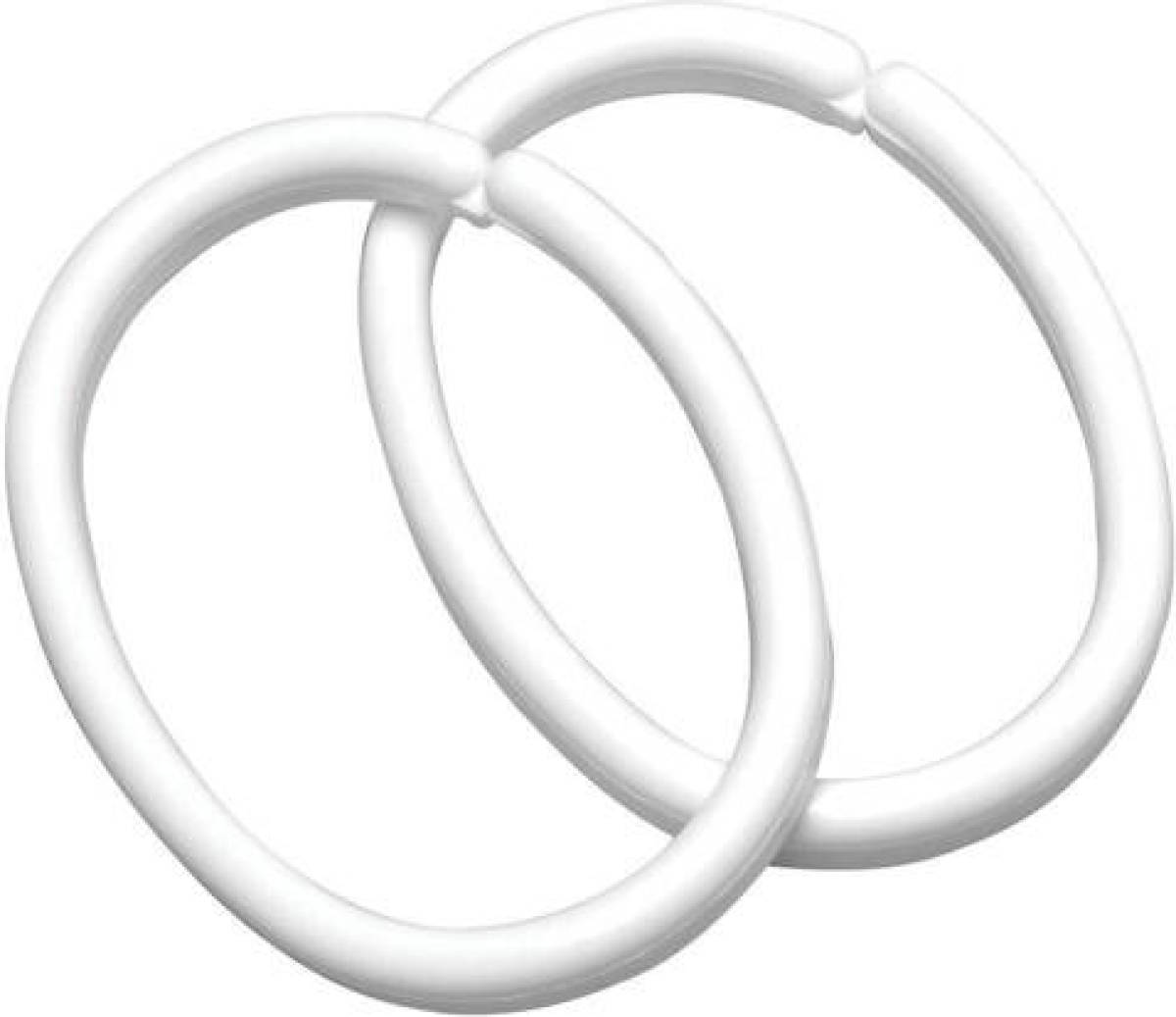 Sealskin douchegordijn ringen Clips