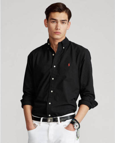 Polo ralph lauren regular fit overhemd black