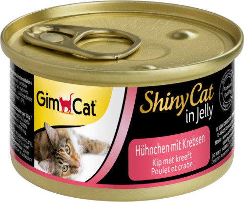 24x GimCat ShinyCat Kip&Kreeft 70 gr