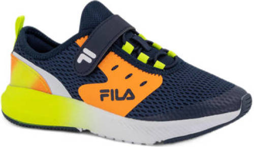 Fila sneakers donkerblauw/oranje
