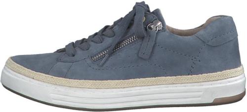 Jana suède sneakers blauw