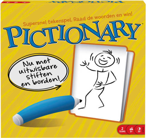 Mattel Pictionary bordspel