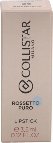 Collistar Puro lippenstift - 26 Rosa Metallo