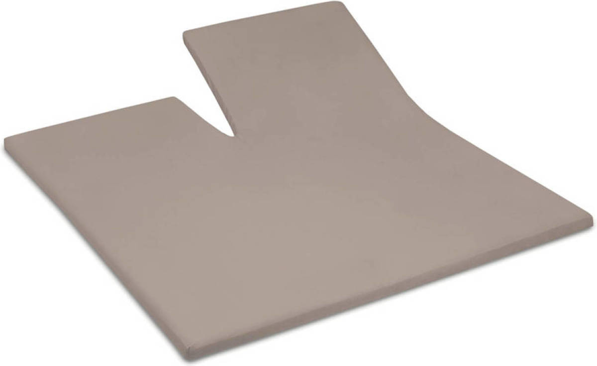 Cinderella katoenen split hoeslaken Taupe