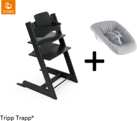 Stokke ® Tripp Trapp® Compleet + Newborn Set™ - Black