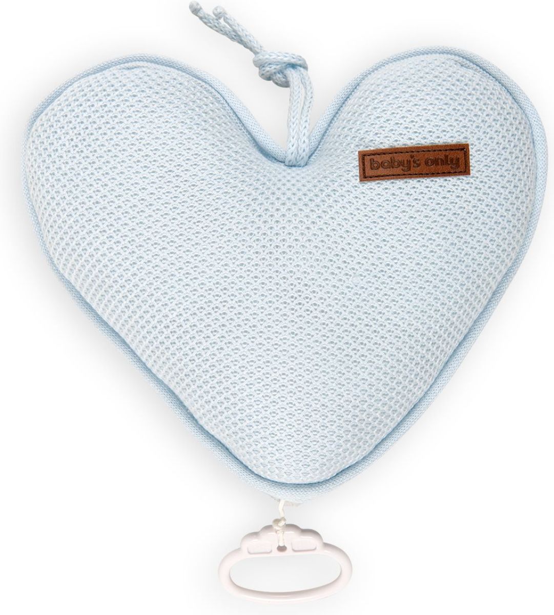 Baby's Only Muziekdoos Hart Classic - Poederblauw