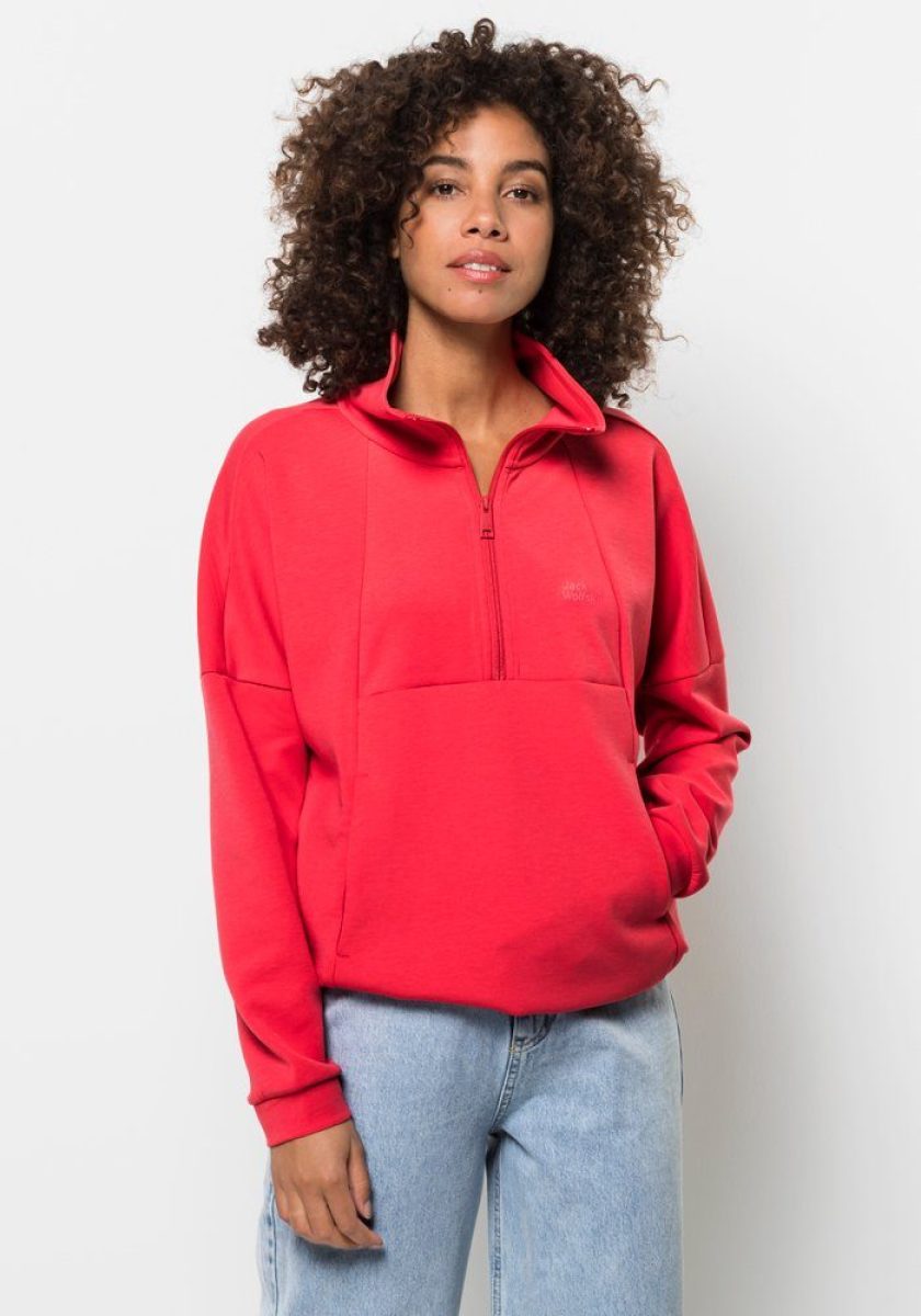 Jack Wolfskin Trui met staande kraag