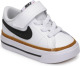 Nike Court Legacy sneakers wit/zwart/bruin