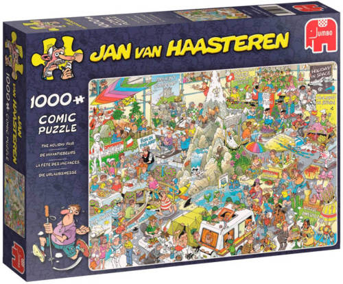 Jan van Haasteren De vakantiebeurs legpuzzel 1000 stukjes