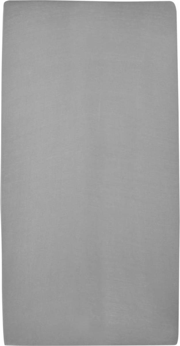 Meyco jersey hoeslaken peuterbed 70x140/150 cm Grijs