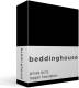 Beddinghouse jersey premium hoeslaken topmatras Zwart