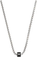 Emporio Armani Collier EGS2910040 zilverkleurig
