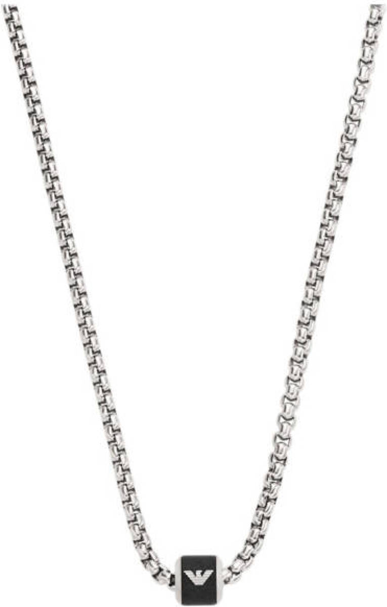 Emporio Armani Collier EGS2910040 zilverkleurig
