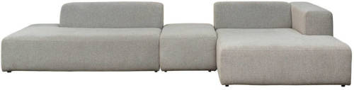 4X6 SOFA modulaire hoekbank + hocker rechts X6