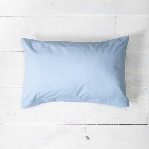 Presence 2-PACK: Sierkussenslopen Percale uni - Lichtblauw 30 x 50 cm
