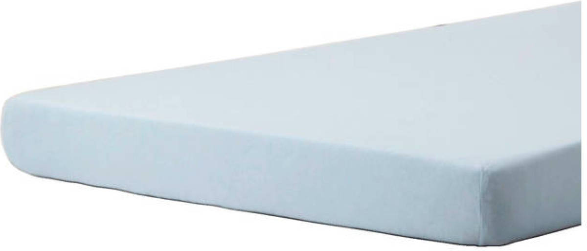 Beddinghouse jersey premium hoeslaken topmatras Lichtblauw