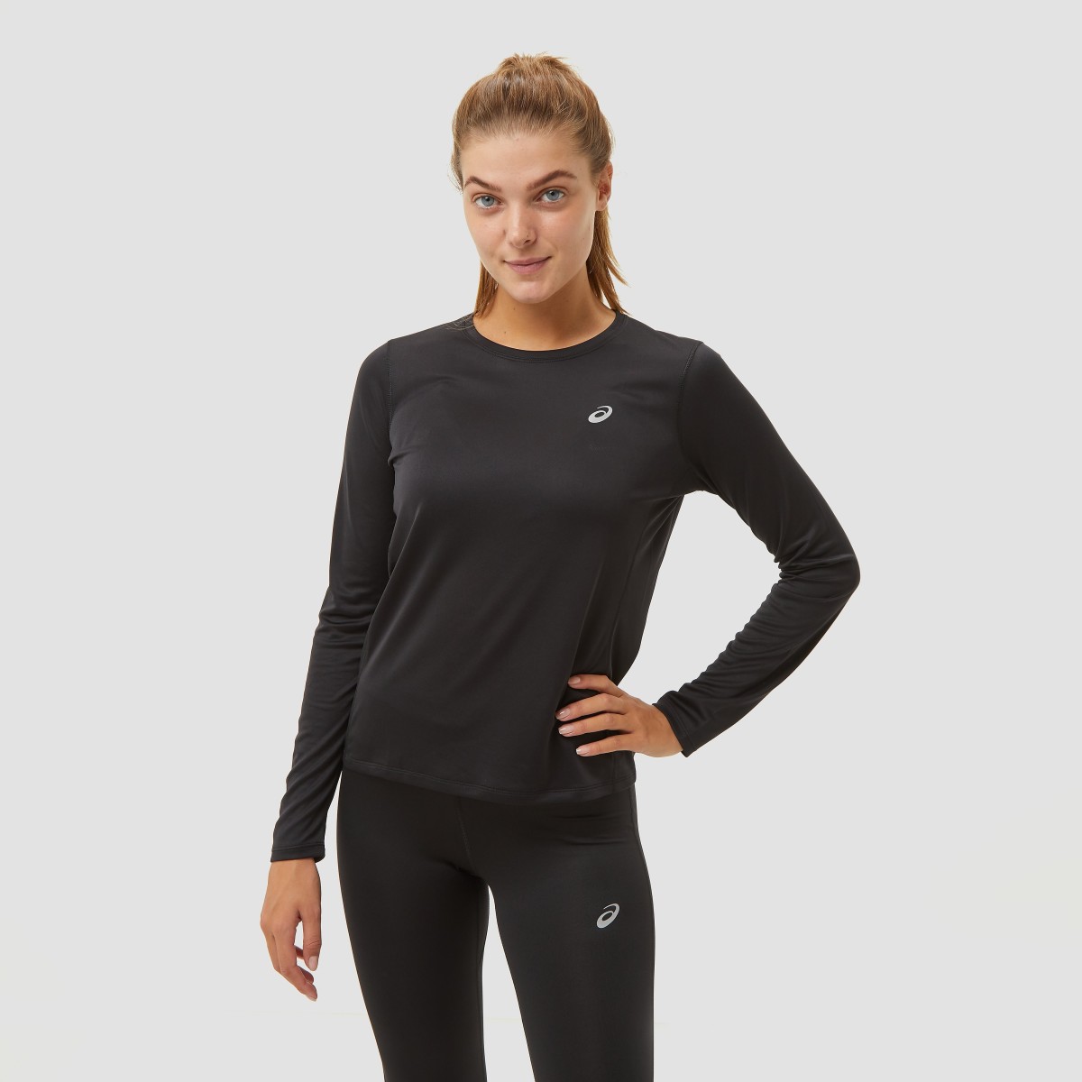 Asics hardloopshirt zwart