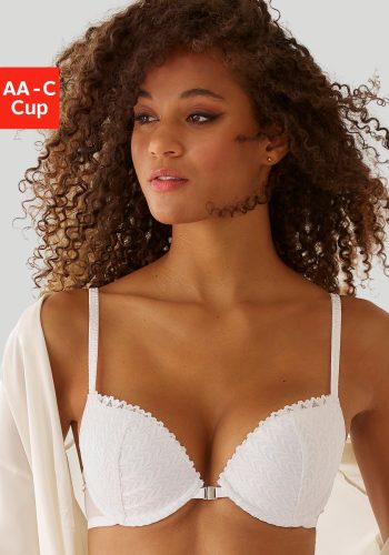 s.Oliver RED LABEL Beachwear Push-up-bh met praktische voorsluiting