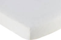 Briljant Baby katoenen jersey hoeslaken 70x140 cm Wit