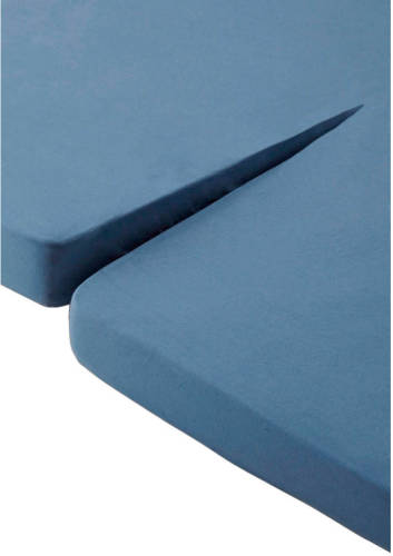 Beddinghouse jersey splithoeslaken topmatras Blauw