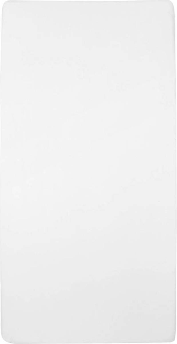 Meyco katoenen jersey hoeslaken co-sleeper 50x90 cm wit Wit