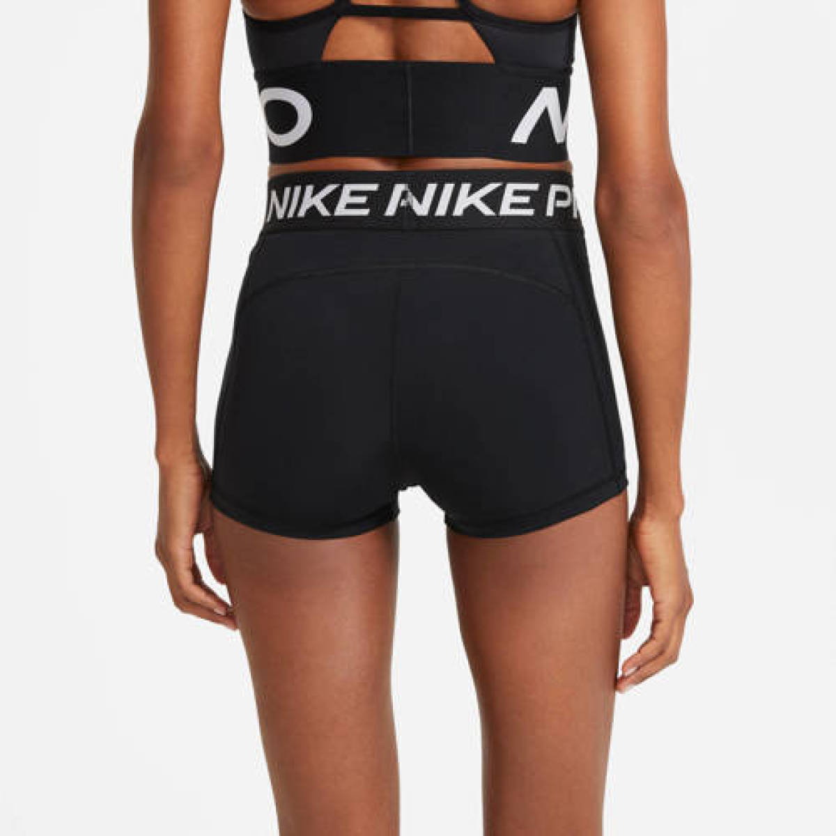 Nike Pro sportshort zwart/wit