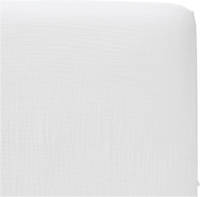 Cottonbaby katoenen hoeslaken wieg soft 40x80 cm Wit