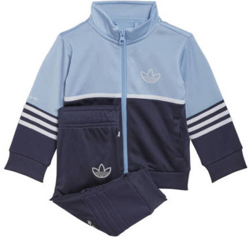 adidas Originals Super Star Adicolor trainingspak blauw/zwart