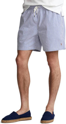 Polo ralph lauren gestreepte zwemshort blauw/wit