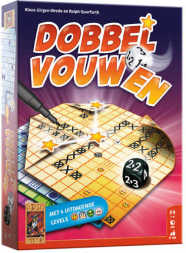 999 Games Dobbel Vouwen dobbelspel