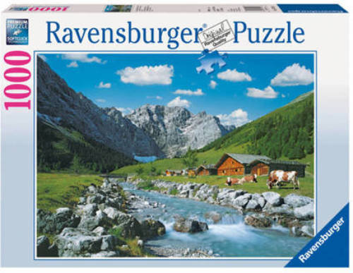 Ravensburger Karwendelgebergte, Oostenrijk legpuzzel 1000 stukjes