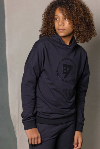 Bellaire hoodie met logo zwart