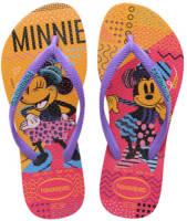 Havaianas Kids Disney Cool teenslippers paars/multi