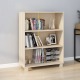 VidaXL Boekenkast 85x35x112 cm massief grenenhout honingbruin