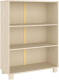 VidaXL Boekenkast 85x35x112 cm massief grenenhout honingbruin