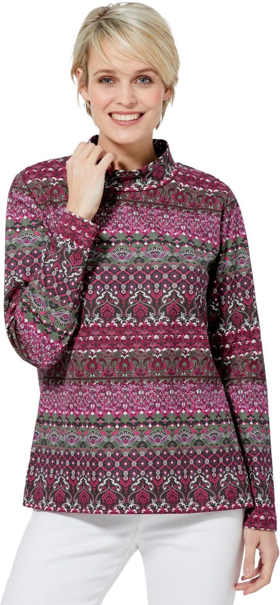 Classic Basics Shirt met lange mouwen Shirt