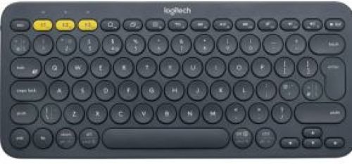 Logitech K380 toetsenbord Bluetooth QWERTY Pan Nordic Grijs