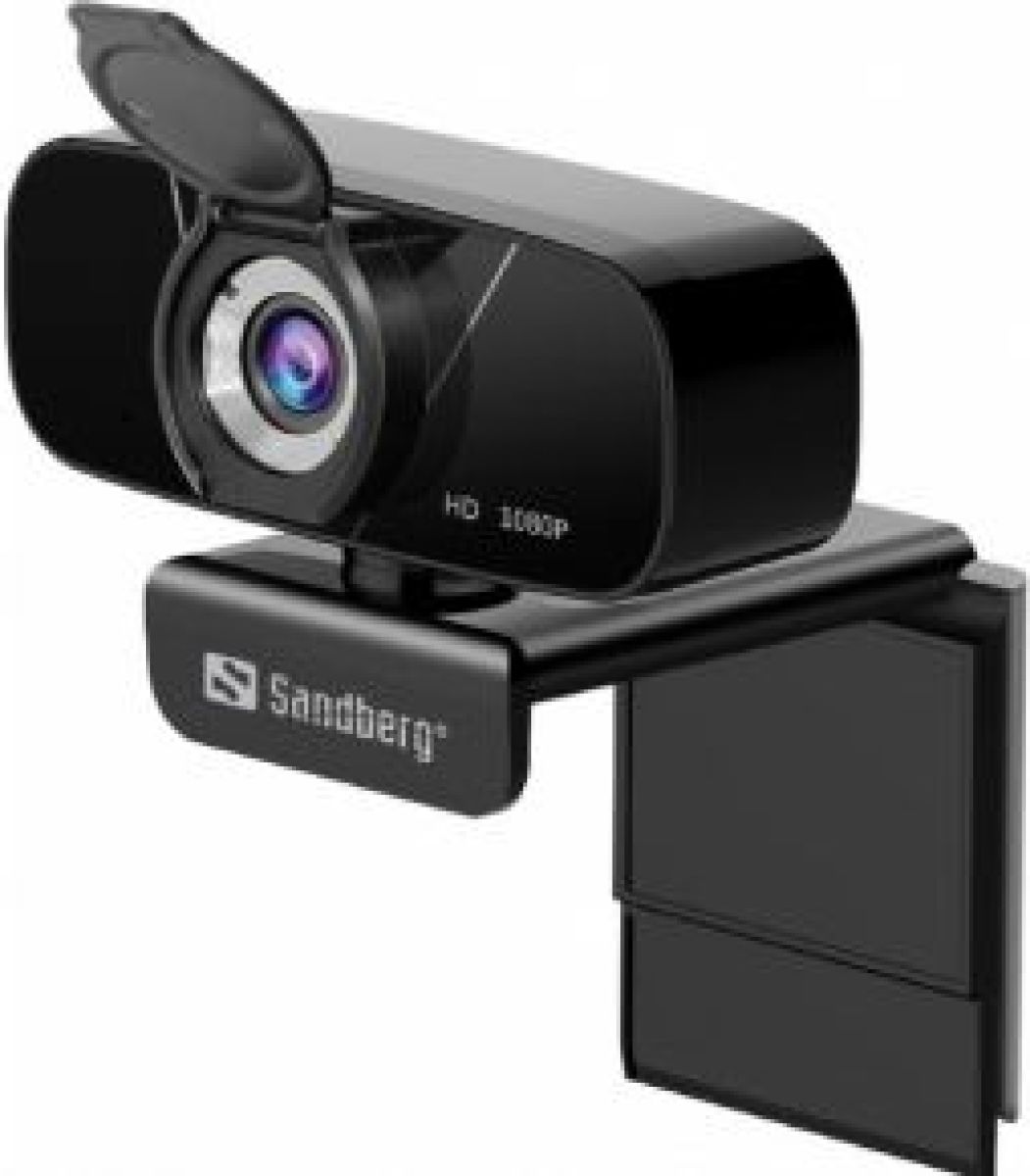 Sandberg 134-15 webcam 2 MP 1920 x 1080 Pixels USB 2.0 Zwart