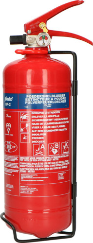 Alecto ABP-2 Poeder Brandblusser 2 kg