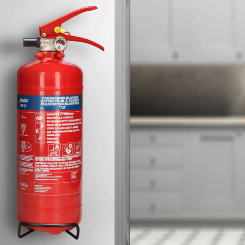Alecto ABP-2 Poeder Brandblusser 2 kg
