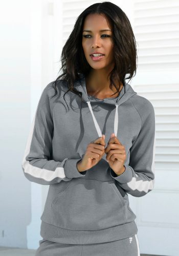Bench. Hoodie met strepen opzij en kangoeroezak