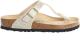 Birkenstock Teenslippers Gizeh Shiny in glanzende reptiel-look