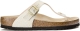 Birkenstock Teenslippers Gizeh Shiny in glanzende reptiel-look