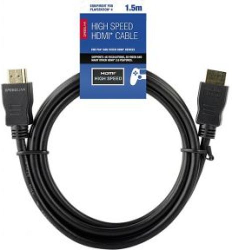 Speedlink SL-450101-BK-150 1.5m HDMI HDMI Zwart HDMI kabel