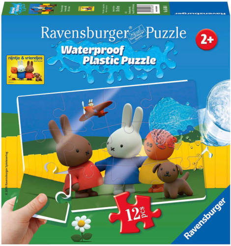 Ravensburger Nijntje Nijntje waterproof plastic legpuzzel 12 stukjes